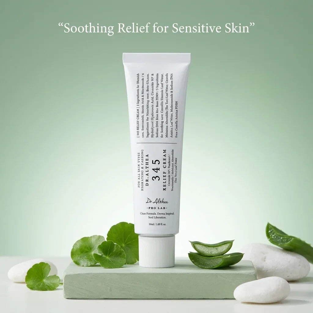 Acne-prone sensitive skin moisturizer Dr Althea 345 Relief Cream
