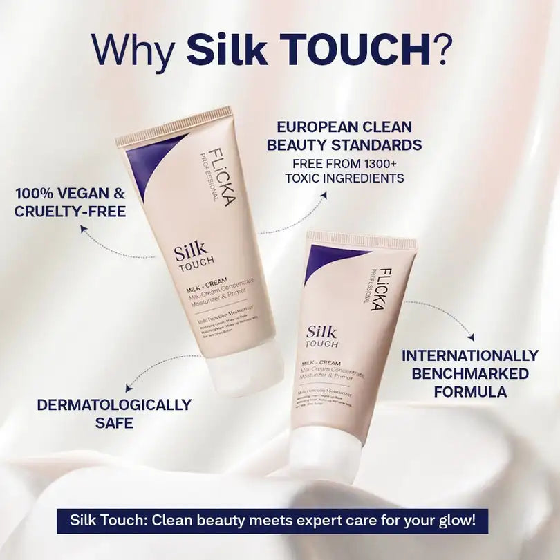 Flicka Silk Touch primer for Pakistan heat and dry-looking makeup