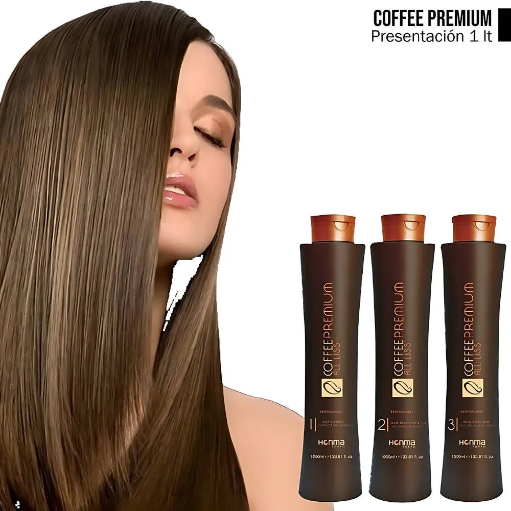 Honma Tokyo Coffee Premium Keratin Treatment Kit 1000ml Honma Tokyo