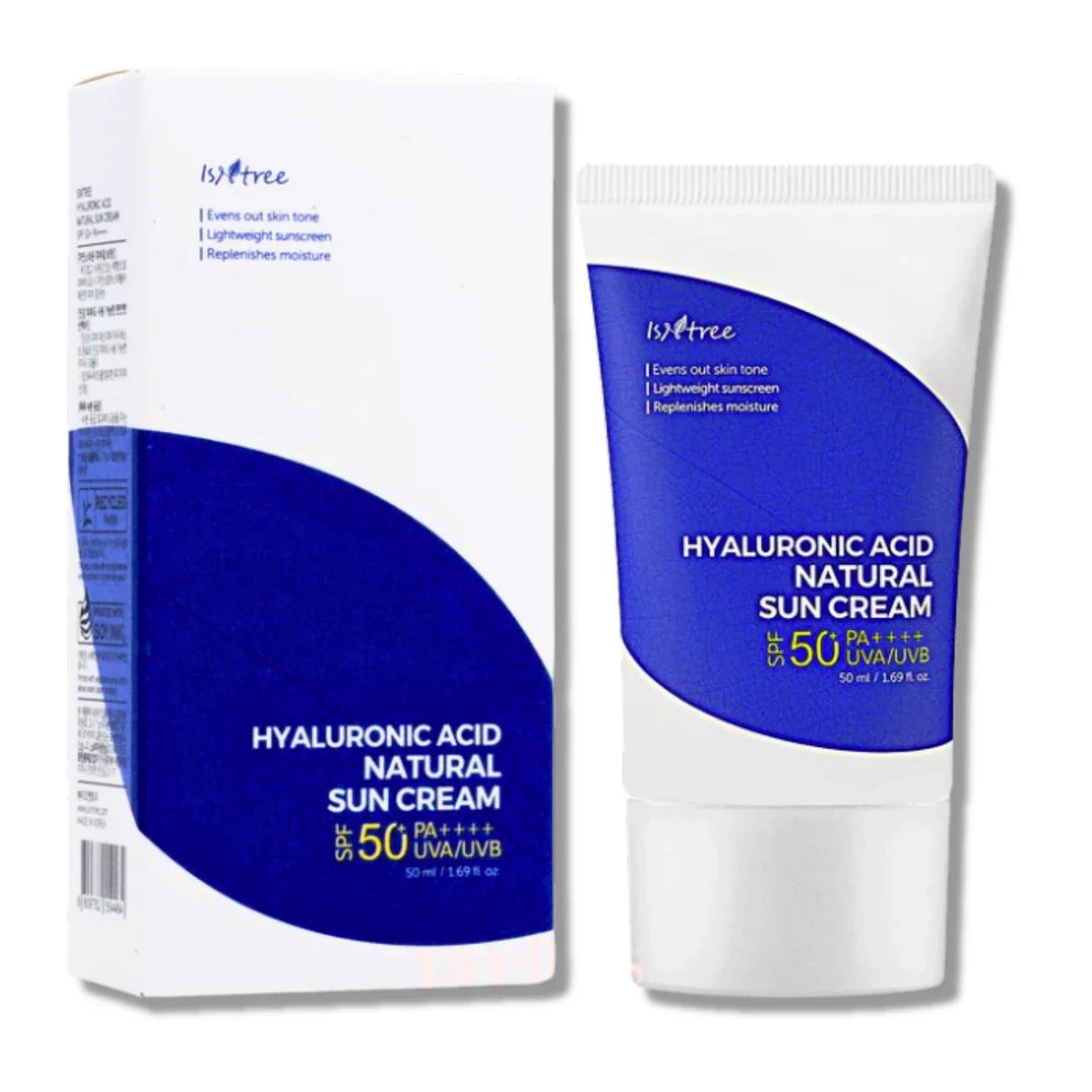 ISNTREE Hyaluronic Acid Natural Sun Cream SPF50+ PA++++ 50ml ISNTREE