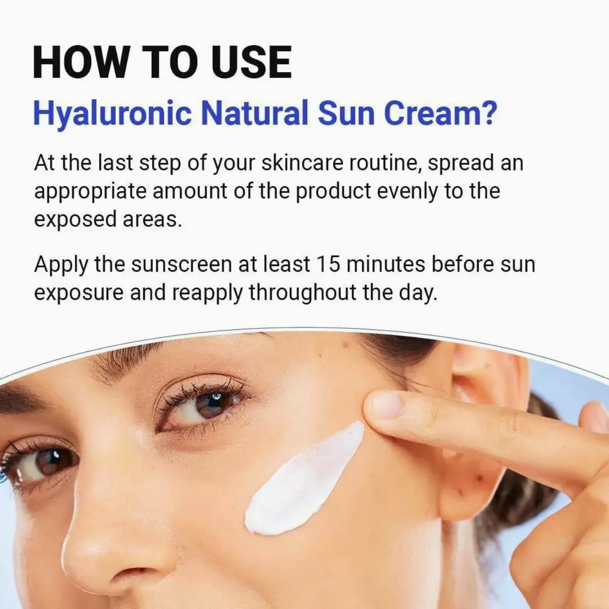 ISNTREE Hyaluronic Acid Natural Sun Cream SPF50+ PA++++ 50ml ISNTREE