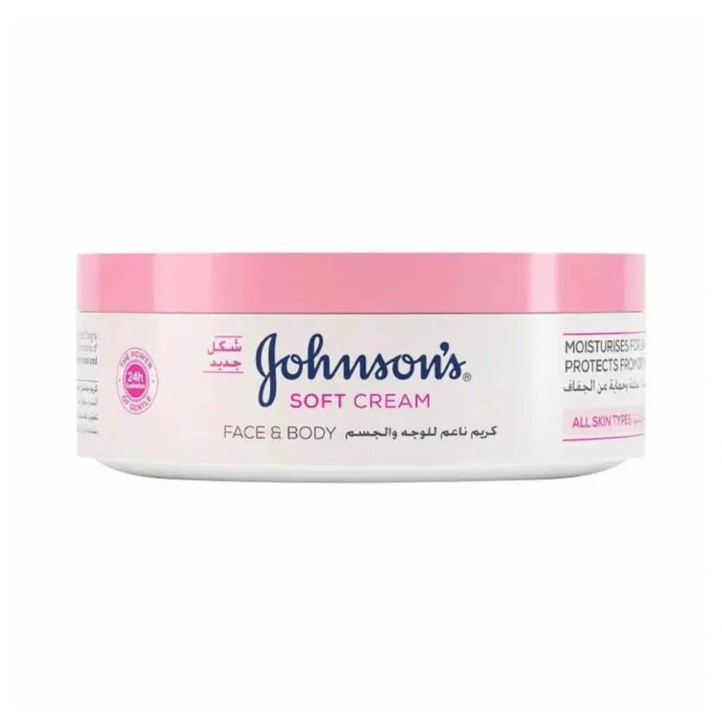 Johnsons 24-Hour Moisture Soft Cream 200ml