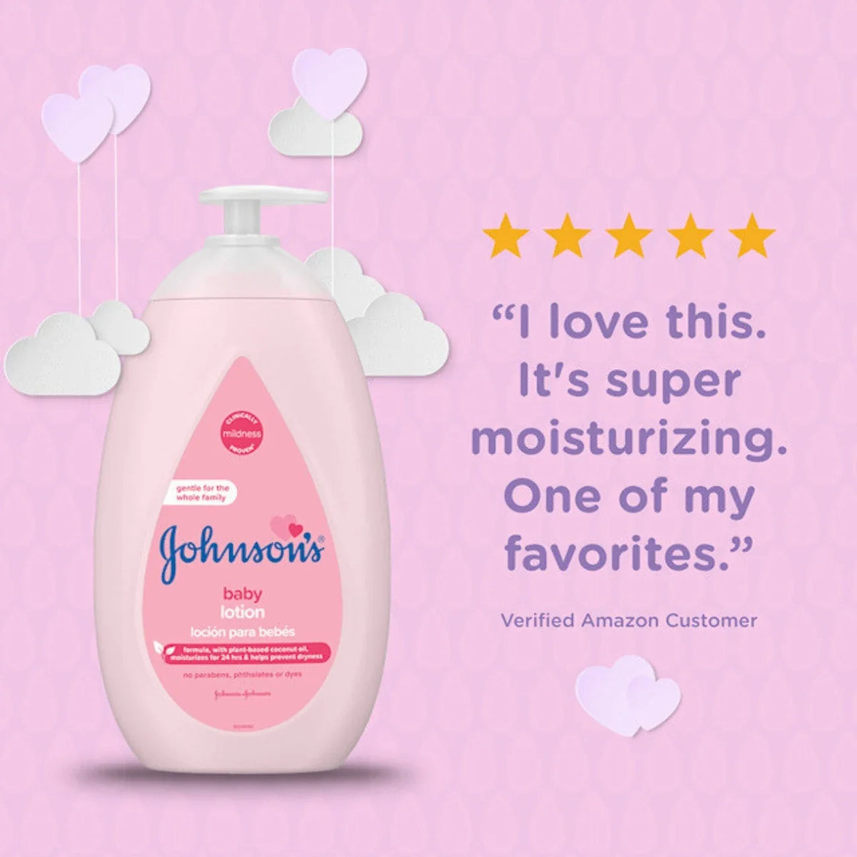 Johnsons Baby Soft Face & Body Lotion 300ml Johnsons