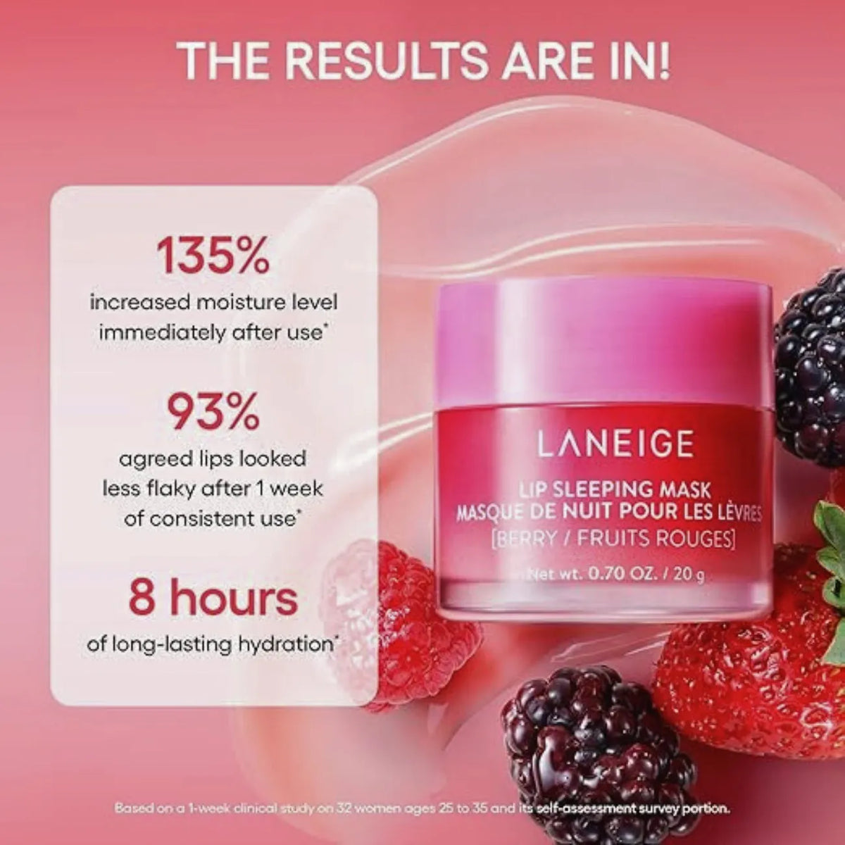 Laneige Lip Sleeping Mask Berry 20g Laneige