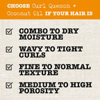 Maui Moisture sulfate-free shampoo for wavy and coily hair