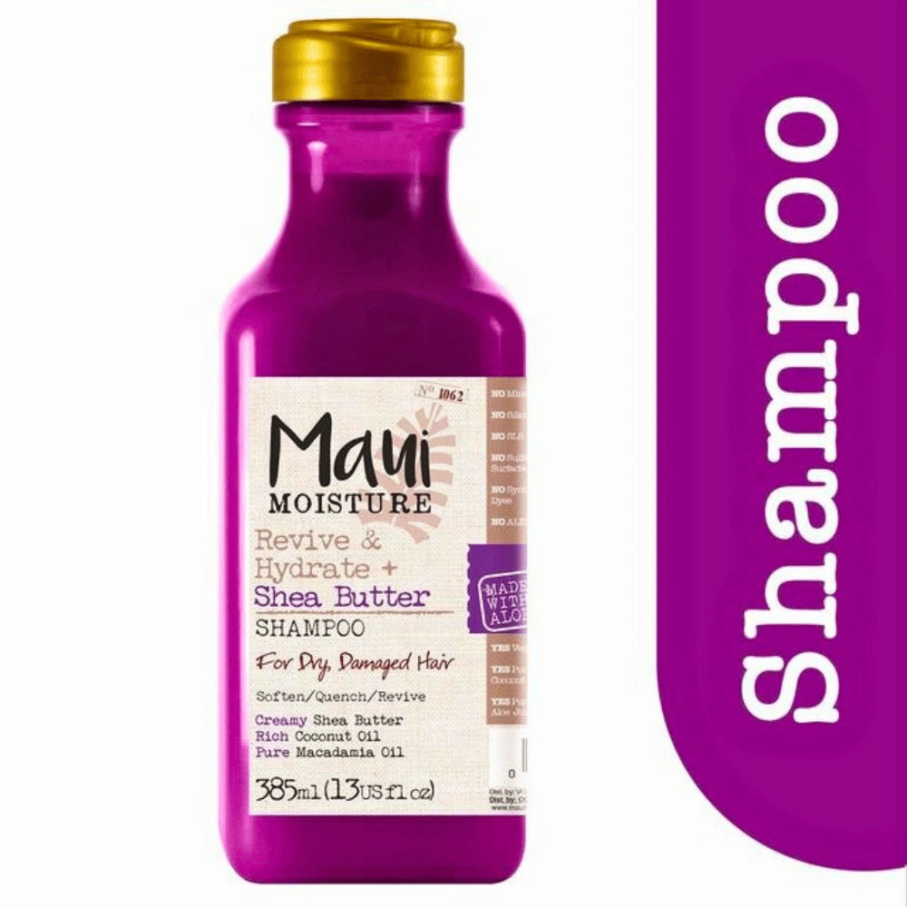 Maui Moisture Revive & Hydrate Shea Butter Shampoo 385ml