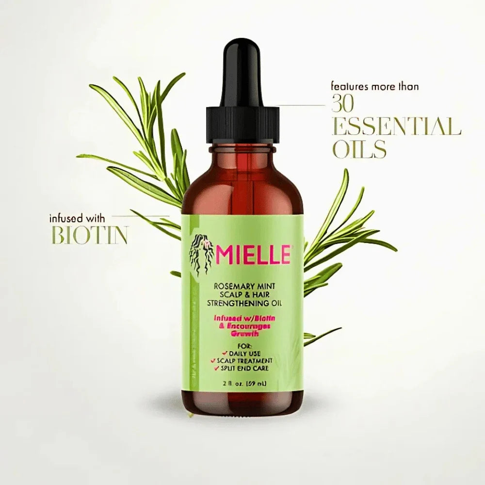 Mielle Rosemary Mint Scalp & Hair Strengthening Oil 59ml Mielle Organics