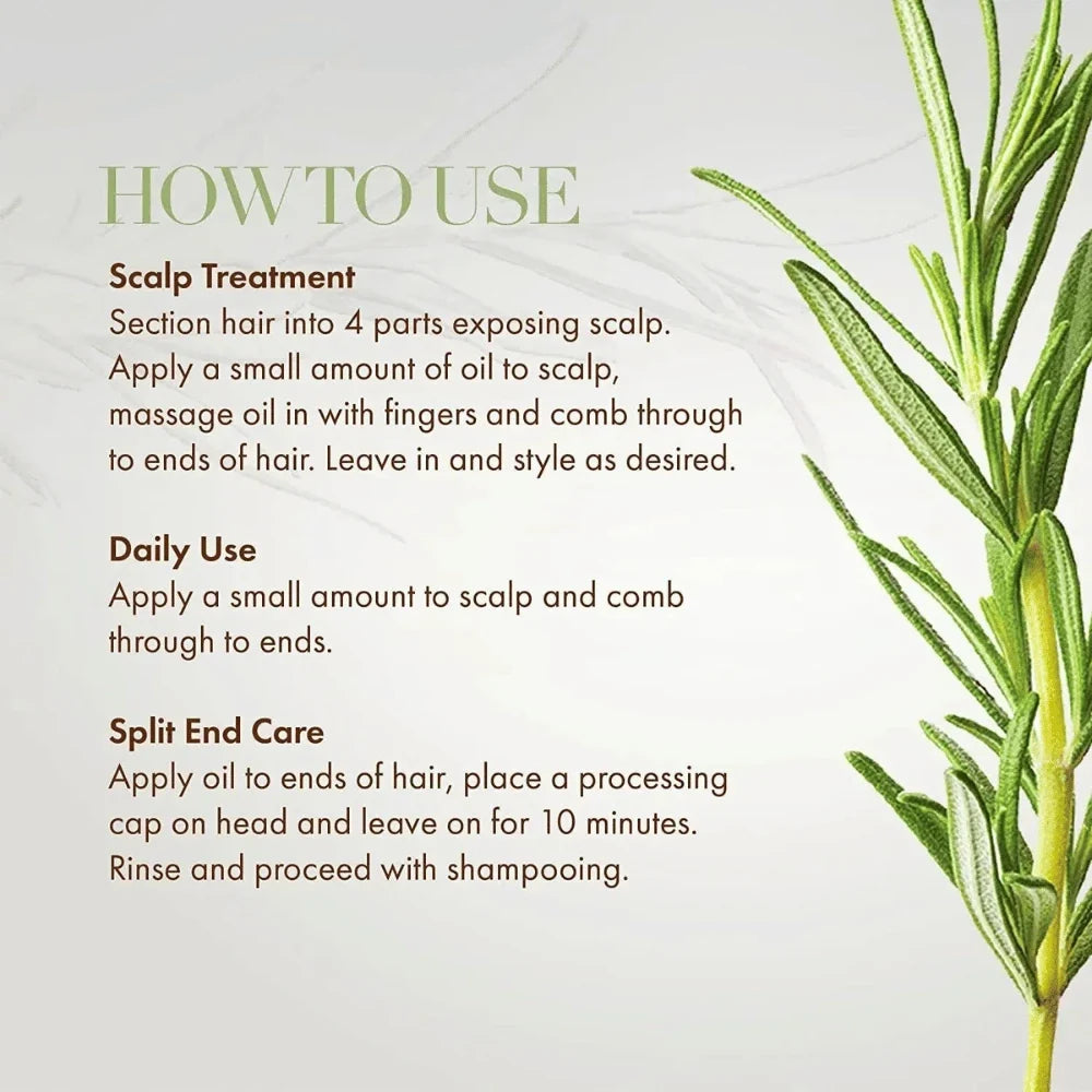 Mielle Rosemary Mint Scalp & Hair Strengthening Oil 59ml Mielle Organics