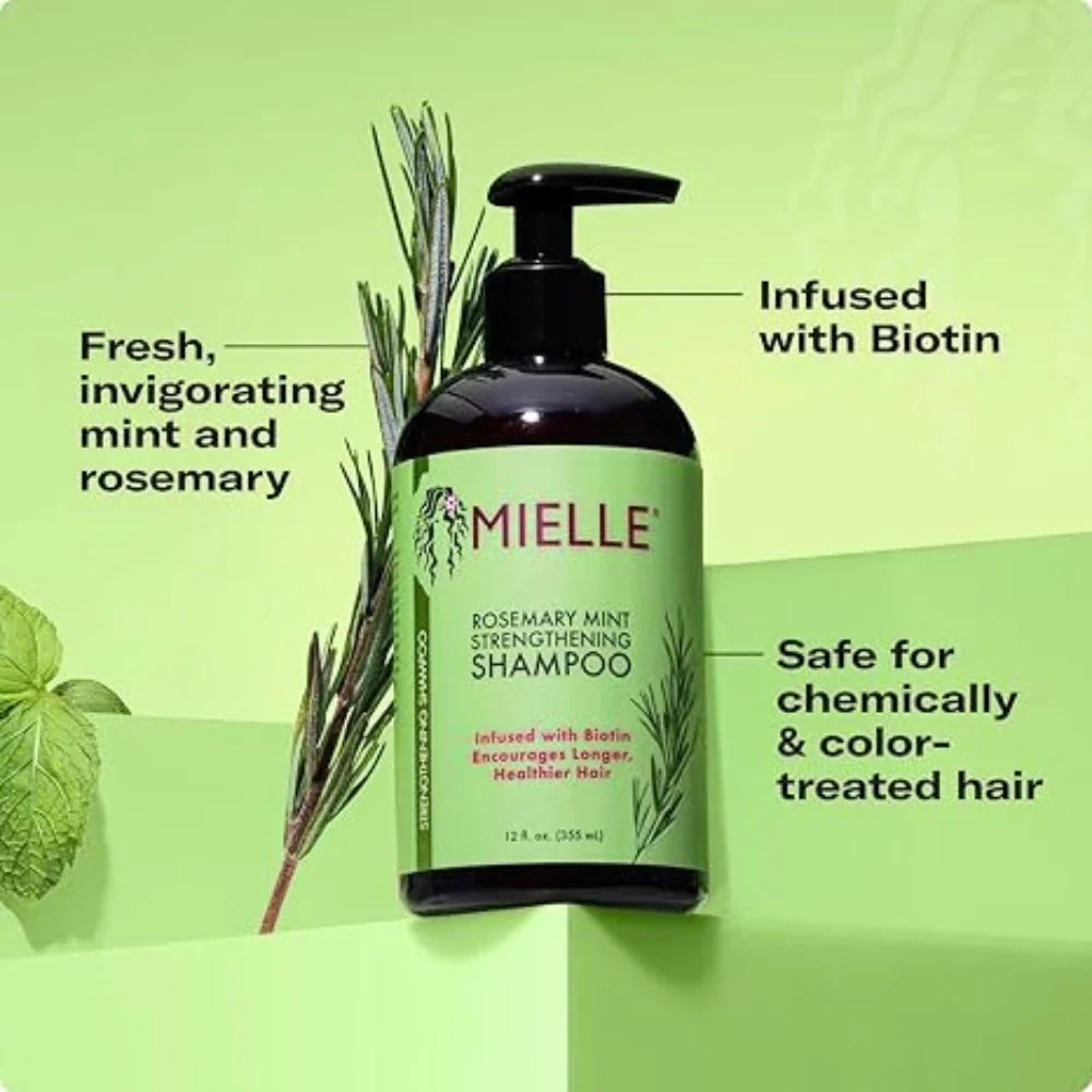 Mielle Rosemary Mint Strengthening Shampoo Mielle Organics