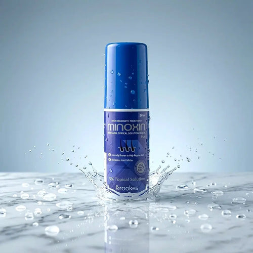 Minoxin 5% hair regrowth spray with box for men and women