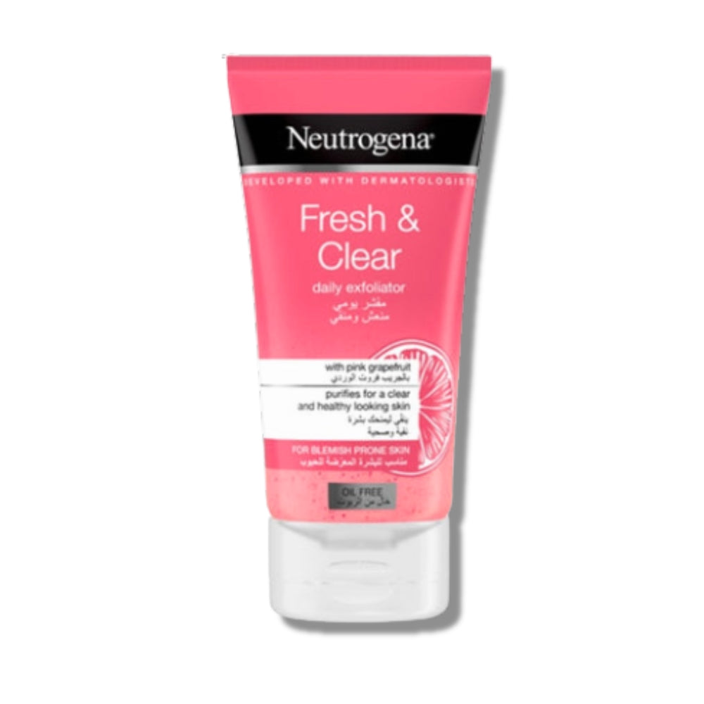 Neutrogena Fresh & Clear Pink Grapefruit Facial Wash 150ml