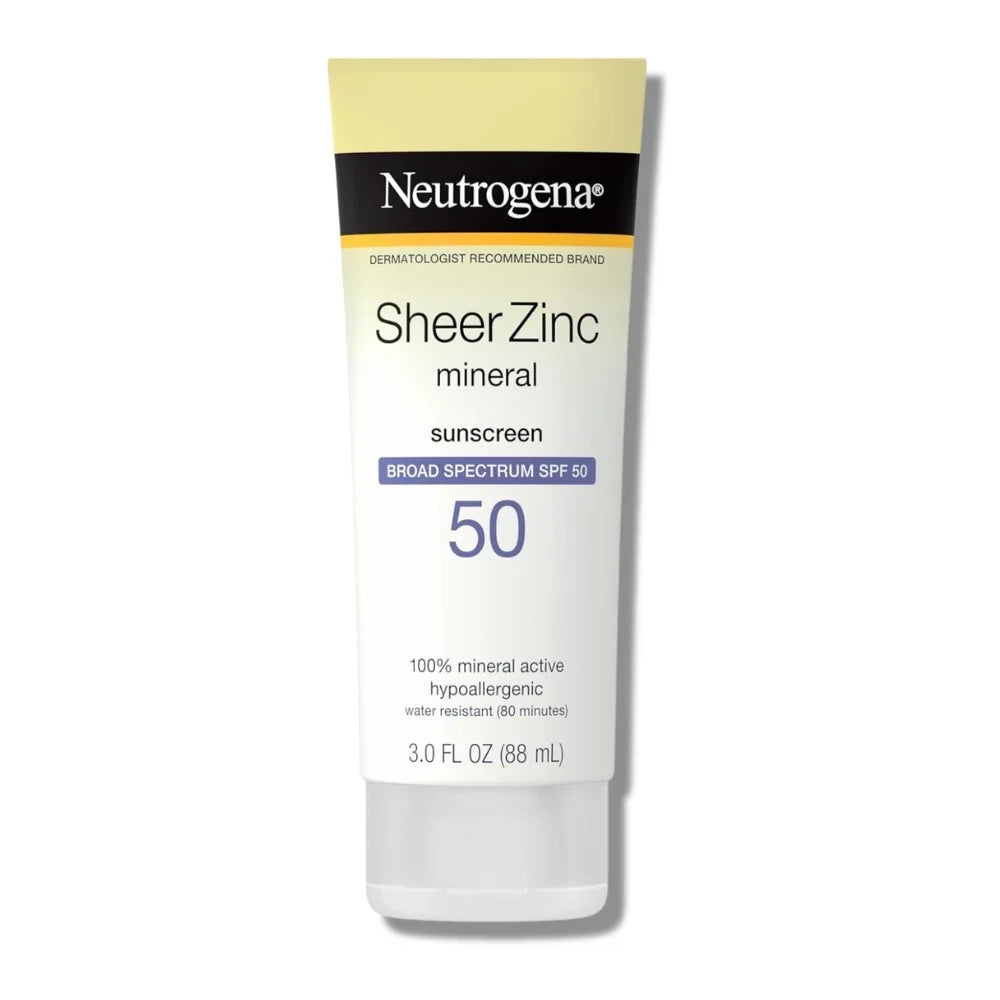 Neutrogena Sheer Zinc Dry-Touch Sunscreen SPF 50 88ml Neutrogena