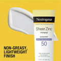 Neutrogena Sheer Zinc Dry-Touch Sunscreen SPF 50 88ml Neutrogena