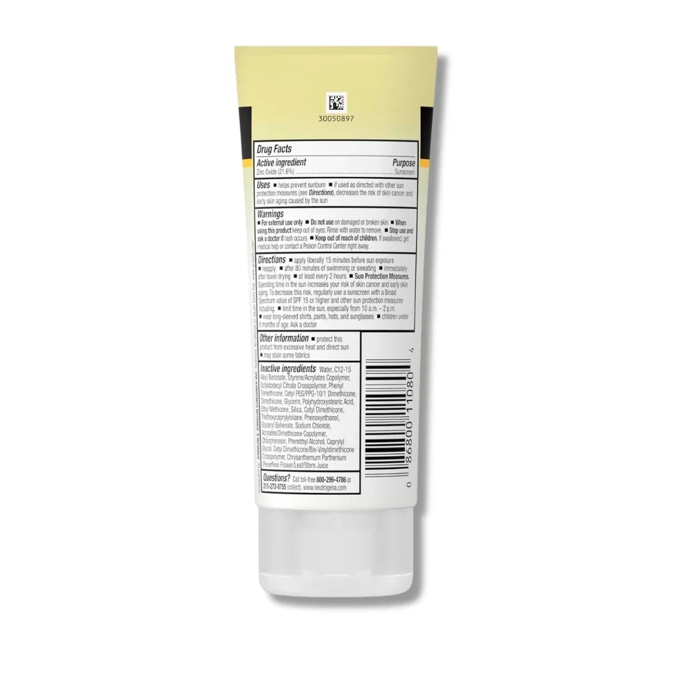 Neutrogena Sheer Zinc Dry-Touch Sunscreen SPF 50 88ml Neutrogena