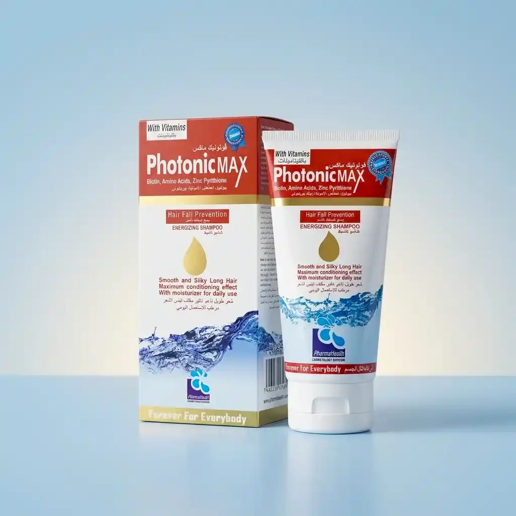 Photonic MAX Shampoo for Pakistan heat humidity and scalp buildup