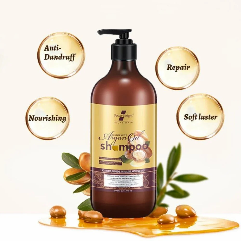 Power Knight Argan Oil Shampoo 500ml Power Knight
