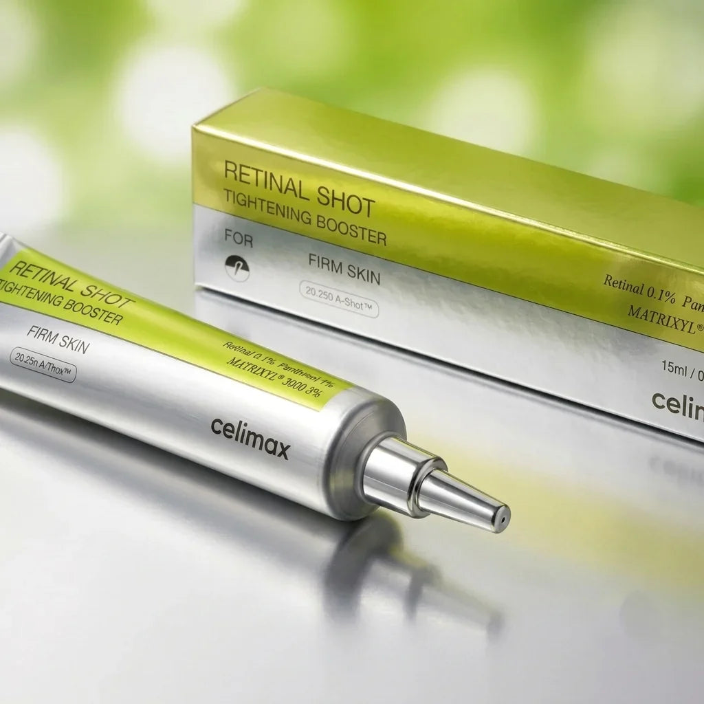 Retinol booster for humid Pakistan weather pores and dull skin