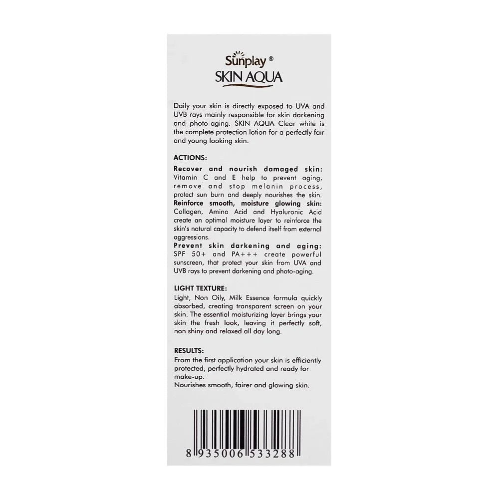 Sunplay Skin Aqua Clear SPF 50 Sun Block 25g Sunplay