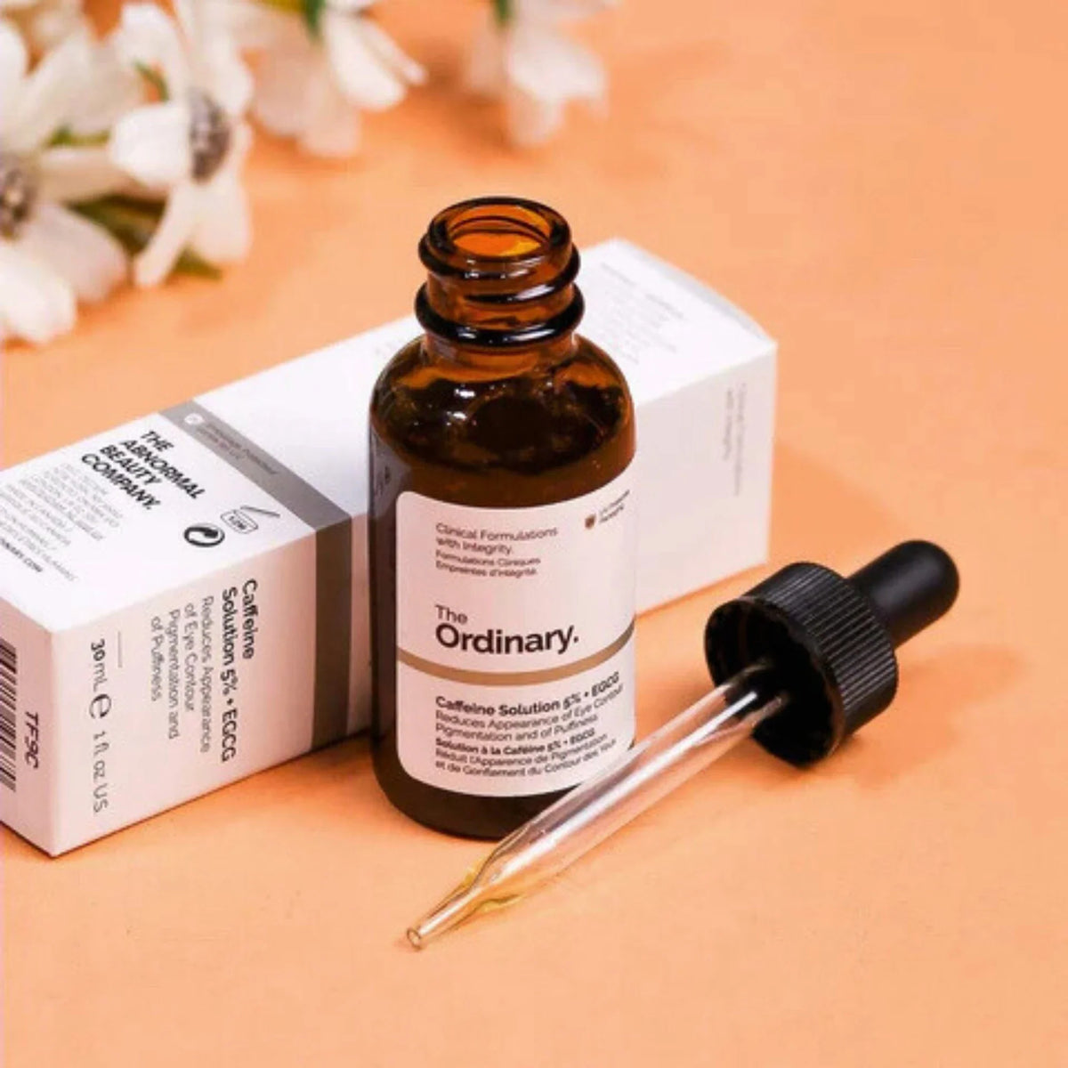 The Caffeine Solution 5% + EGCG Eye Serum 30ml The Ordinary