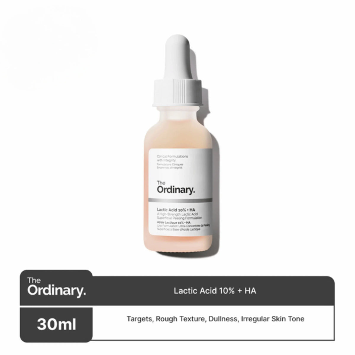 The Ordinary - Lactic Acid 10% + Hyaluronic Acid 30ml The Ordinary