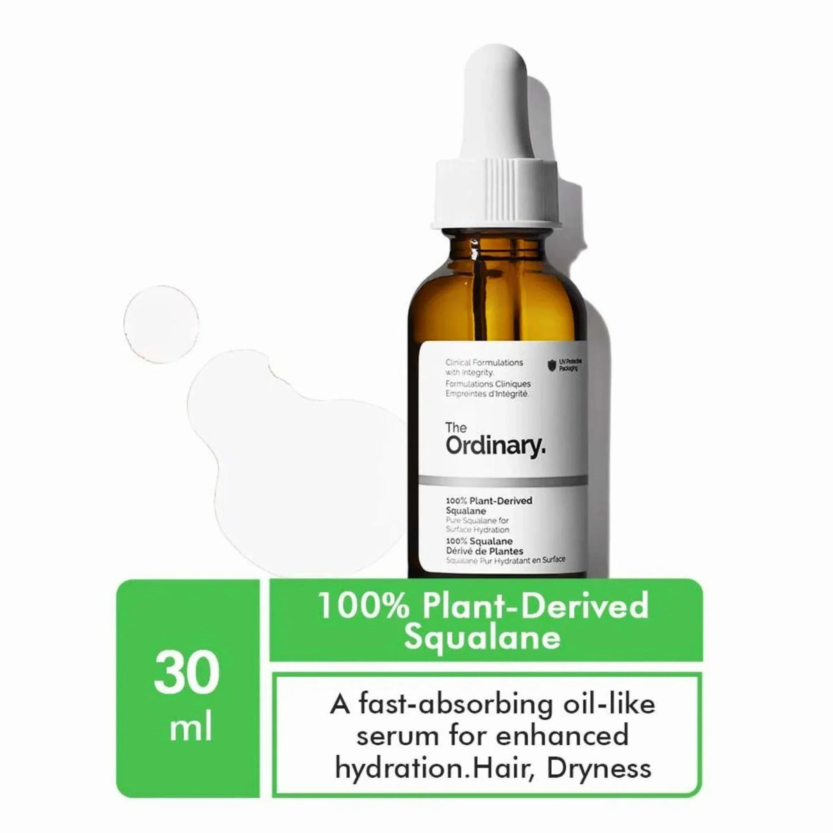 The Ordinary 100% Plant-Derived Squalane 30ml The Ordinary