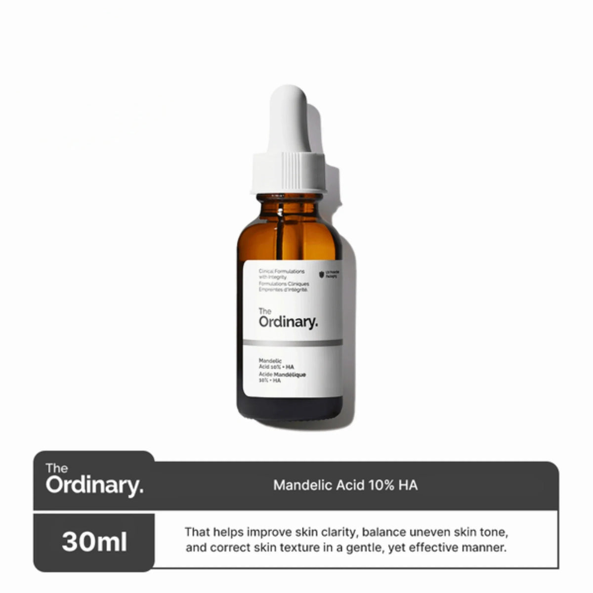 The Ordinary Mandelic Acid 10% + HA Serum 30ml The Ordinary