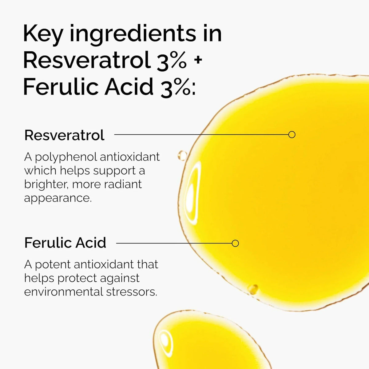 The Ordinary Resveratrol 3% + Ferulic Acid 3% Antioxidant Serum 30ml The Ordinary