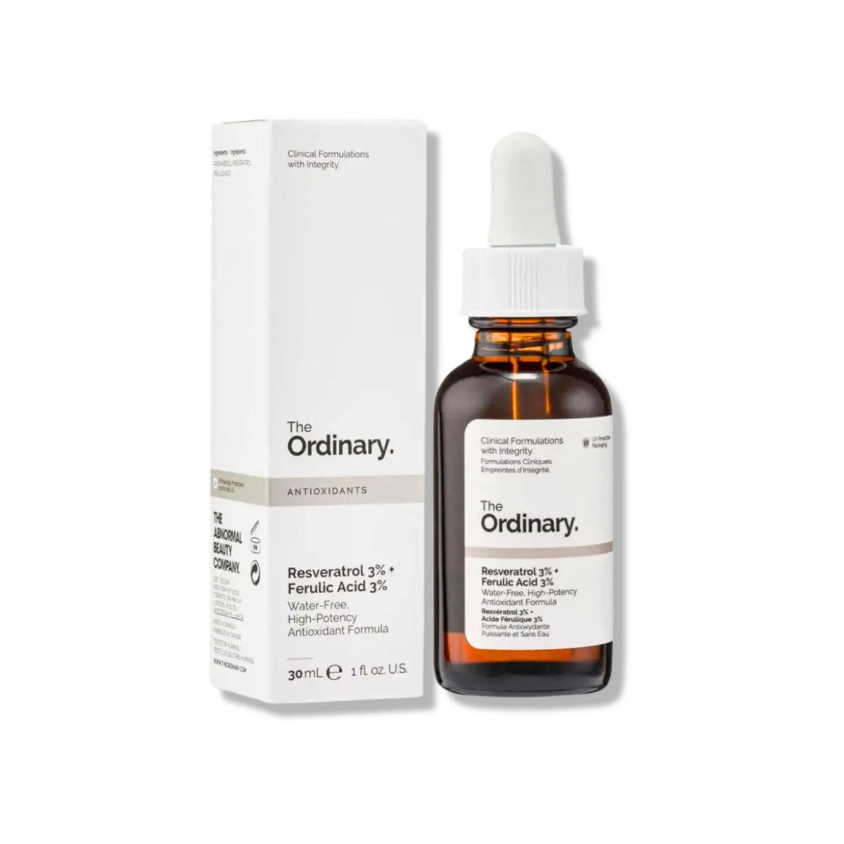 The Ordinary Resveratrol 3% + Ferulic Acid 3% Antioxidant Serum 30ml The Ordinary