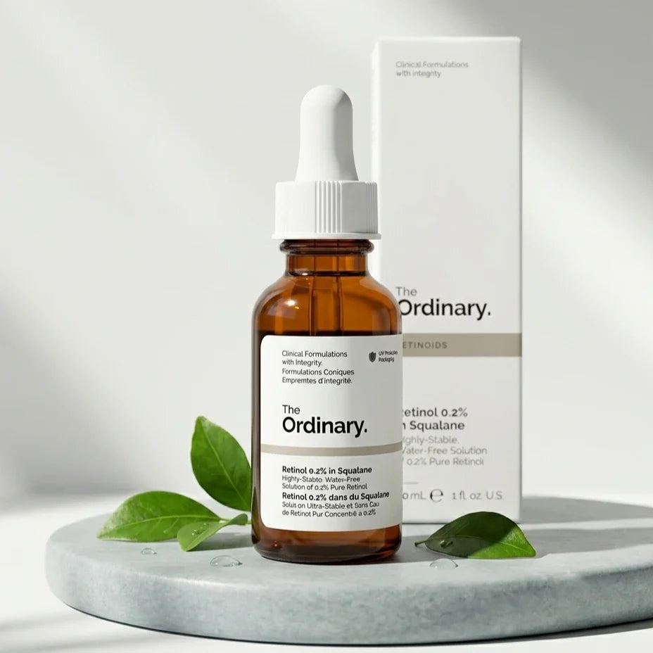 The Ordinary Retinol 0.2% serum for smoother skin texture