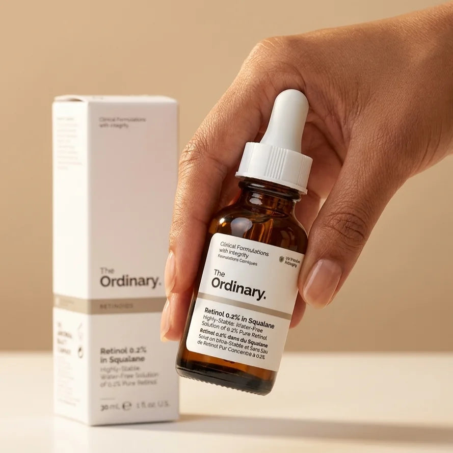 Original The Ordinary Retinol 0.2% in Squalane 30ml bottle