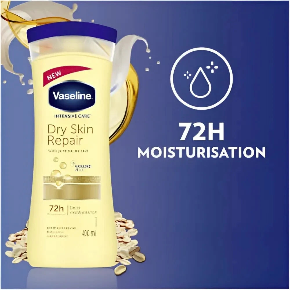Vaseline Dry Skin Repair Body Lotion 400ml Vaseline