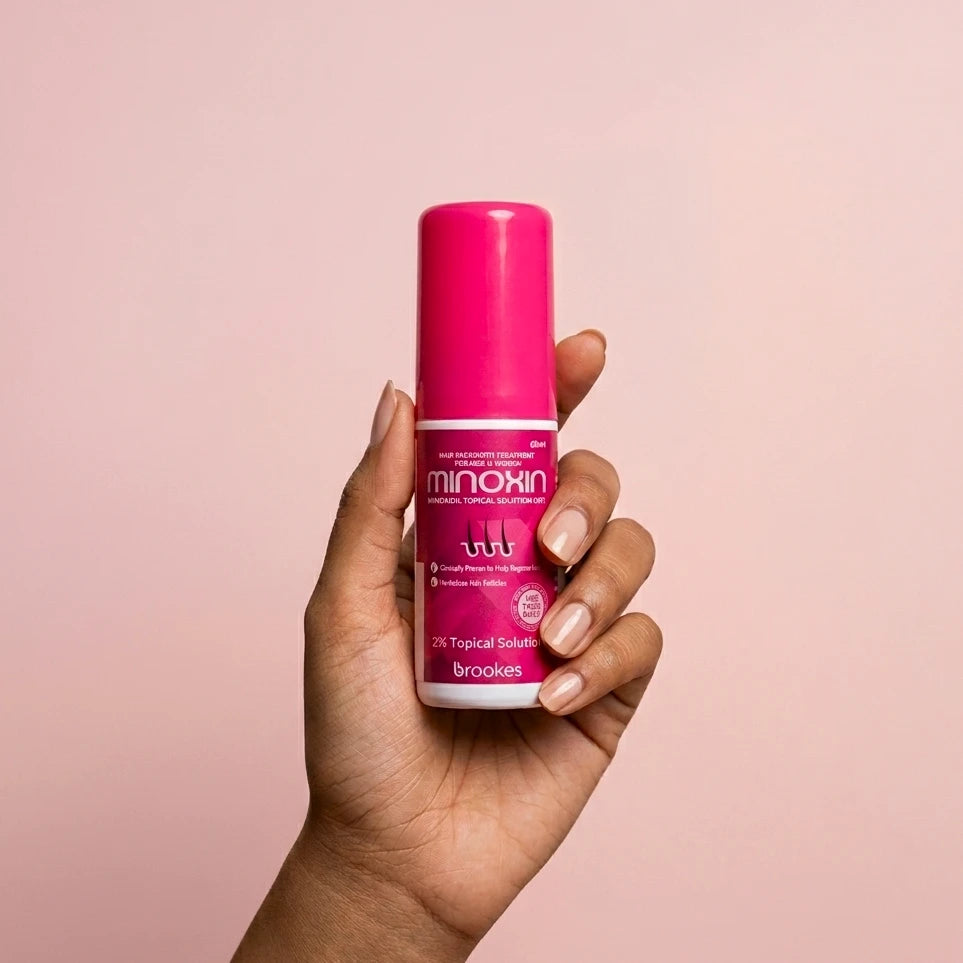 Minoxidil 2% Hair Regrowth Spray Hairfall Solution