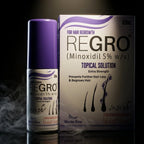 Regro Minoxidil 5% Hair Regrowth Solution 60ml