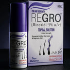 Regro Minoxidil 5% Hair Regrowth Solution 60ml